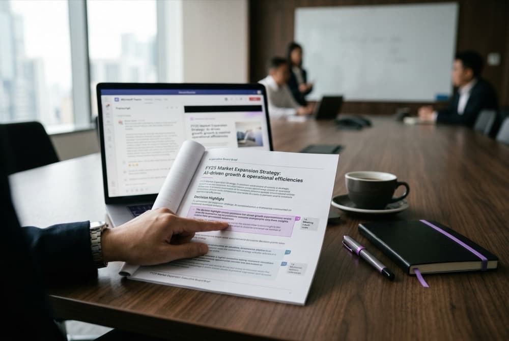 Los briefs con fuentes van a reemplazar los board packs imprecisos